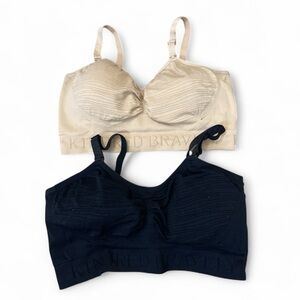 Kindred Bravely Sublime Nursing Bra Bundle Set of 2 - Black & Nude